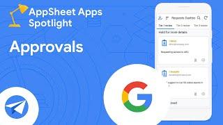 How to build approval apps with AppSheet