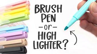 5 Surprising Pens I use for Hand Lettering | Are these brush pens for brush calligraphy??