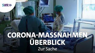 Corona-Krise - Was ist seit der Kontaktsperre passiert | Zur Sache! Baden-Württemberg