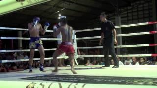 Talayhod (Nong) Tiger Muay Thai knocks out Komsorn in rematch @ Sinbi Fight Night