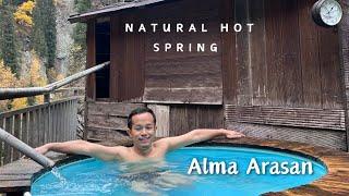 First Natural Hot Spring experience | Alma Arasan, Almaty, Kazakhstan