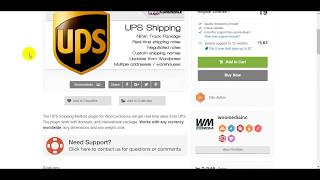 UPS Shipping method for WooCommerce by woomediainc