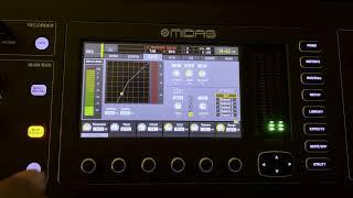 Midas M32 Gate Y Expander Gate Como Silenciar Sonido Ambiente