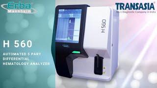 H 560 - Automated 5 Part Differential Hematology Analyzer