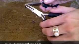 How to make simple drop earrings