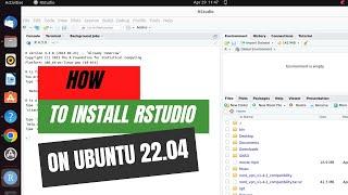 How to Install R Studio on Ubuntu 22.04 LTS