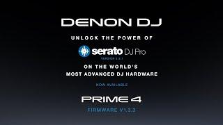 Control Serato DJ Pro with Denon DJ PRIME 4 - Overview