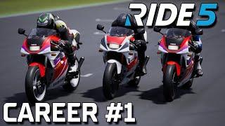 RIDE 5 Career Mode Part 1 - European 250cc Championship