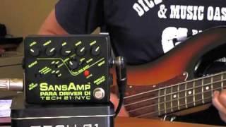 Tech 21 SansAmp PARA DRIVER DI: Bass