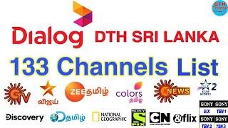 Dialog DTH 133 channels List | Single set செய்வது எப்படி ? DTH Tutorial