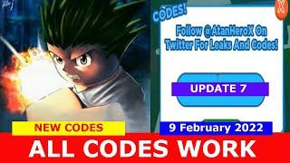 *ALL CODES WORK* [UPDATE 7] NEW CODES! Anime Punching Simulator ROBLOX | February 9, 2022