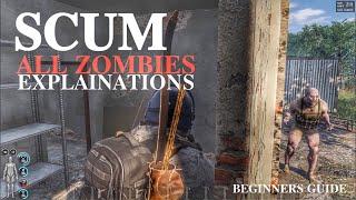 SCUM zombie guide