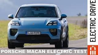 Porsche Macan Electric mit Heckantrieb Fahrbericht Test Verbrauch Preis Leistung | Electric Drive