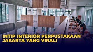 Anies Pamerkan Arsitektur dan Interior Perpustakaan Jakarta yang Tengah Viral