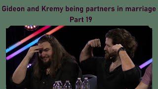 Gideon and Kremy being partners (in marriage) part 19 OUAW + Live Shows