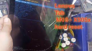 Lenovo Tab M10 - X505x Hard Reset | Hard Reset Tab M10 - x505x Lenovo