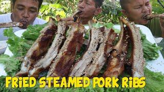 FRIED STEAMED PORK RIBS