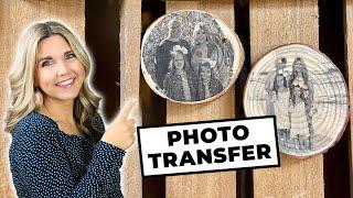How to Transfer a Photo to Wood with Mod Podge ⭐