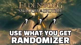 So I did an Elden Ring DLC USE WHAT YOU GET Randomizer run...