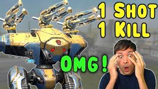 New ONE HIT KILL STRIKER SHARANGA MAX War Robots 7.0 Titan Gameplay WR