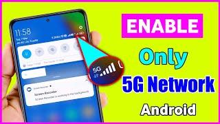 How to Enable 5G Network Mode ? How to Turn On 5G Mode On Any Android ||