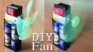 Simple DIY Fan - How to make a fan at home