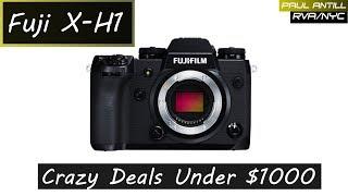 Fujifilm X-H1 Review | BEST CAMERA DEAL Under $1000?? | Vs X-T30 & Competition