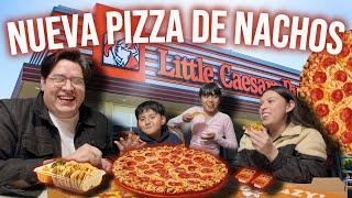 ¡Probamos la NUEVA PIZZA DE NACHOS de Little Caesars!