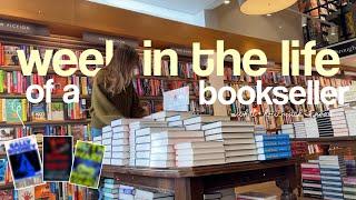 my LAST week as a bookseller (how much & what I read in a week)