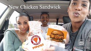 POPEYES NEW SPICY CHICKEN SANDWICH IN CANADA | IS IT WORTH THE HYPE??