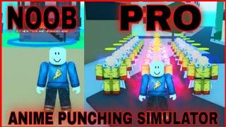 Noob To Pro | Unlock Ranks RTX ON And Auras Magical In Anime Punching Simulator - EP 1