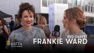 Frankie Ward Can't Believe She's Not Nervous About Hosting Yet | BAFTA Games Awards 2023