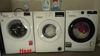 Wash Race - Hoover H-wash vs. Logik vs. Zanussi Flextime / anti allergy