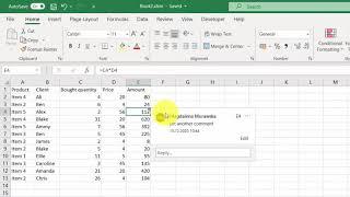 Excel Comments #6 How to Delete Comment