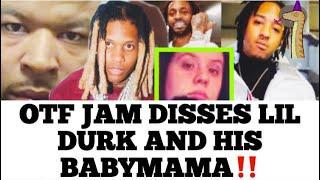 OTF Jam Calls Lil Durk A GOOFY After Months Of Being Called A Snitch, He Also Disses OTF & Durk BM