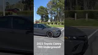 Wicked New 2023 Toyota Camry TRD Underground Color! #shorts