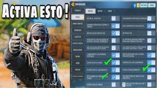 9 CONFIGURACIONES básicas que debes activar en COD MOBILE