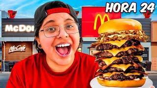 24 HORAS COMIENDO SOLO COMIDA DE MC DONALD’S  | Patho