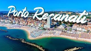 Porto Recanati: Explore Unique Beaches and Landscapes of the Adriatic Riviera - 4K Drone