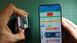 Arduino Nano 33 IOT - Bluetooth LE IMU Demo