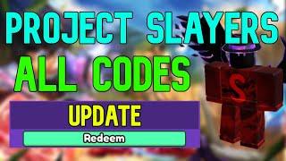 ALL Project Slayers CODES | Roblox Project Slayers Codes (June 2023)