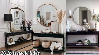 7 Genius Console Table Decor Ideas for 2025 That Will Transform Your Space!