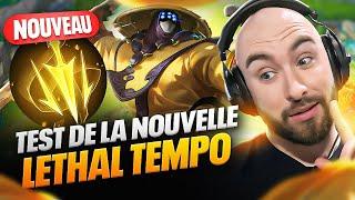 JE TESTE JAX AVEC LA NOUVELLE LETHAL TEMPO