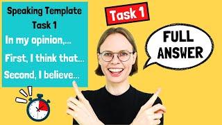 TOEFL Speaking Practice Task 1 - TIMED SAMPLE ANSWER - Vacation Plans