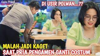 GODAIN WANITA CANTIK BERAMBUT POLWAN DI USIR DAN KAGET MELIHAT PENGAMEN BERUBAH COSTUM 