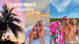 SUMMER IN KEY WEST, FL | weekend in my life w/ friends, wakeboarding, jumping bridge