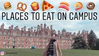 Royal Holloway University of London - PLACES TO EAT ON CAMPUS