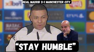 Kylian Mbappe REACTS to Hat-trick - Post Match Interview - Real Madrid 3-1 Manchester City