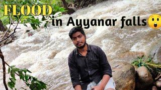 FLOOD in ayyanar falls | Rajapalayam | Raj Kumar|