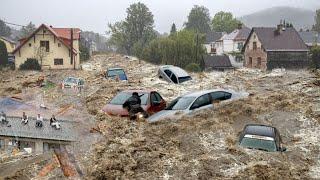 Storm Laurence hits Spain: Mass evacuation in Seville! Heavy flooding sweeps away cars and people